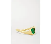 Ignite Ring aus 18 Karat  mit Smaragd
