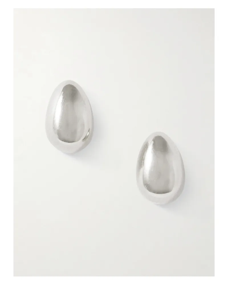 Sophie Buhai Tiny Egg Silver Earrings Silver