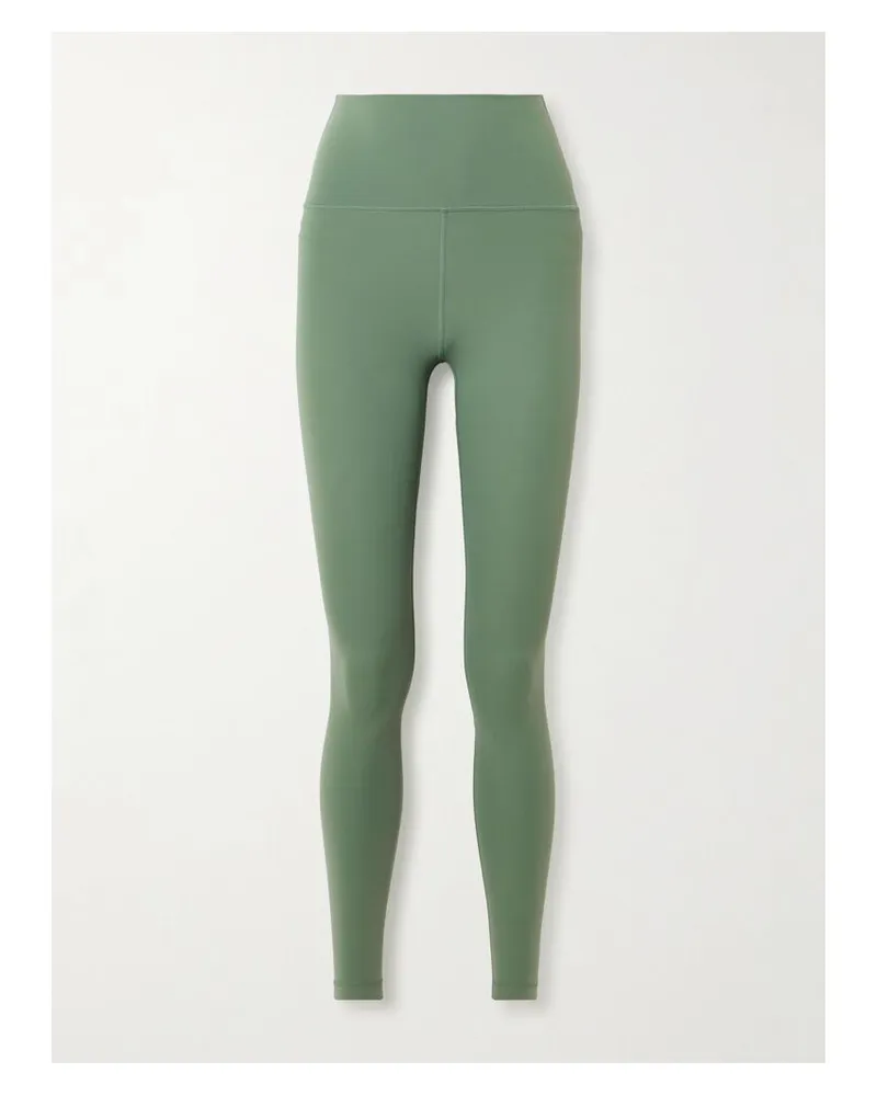 LULULEMON Align™ 63,5 Cm Hoch Sitzende Leggings Aus Nulu™-material - Grün Grün