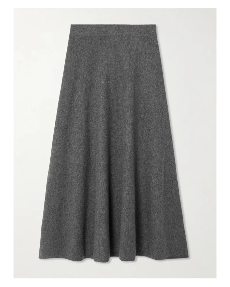 Lisa Yang Torie Maxirock Aus Kaschmir - Grau Grau