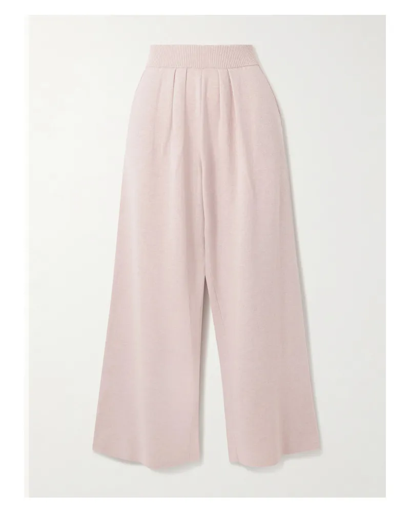 Eres Meli Hose Aus Einer Woll-kaschmirmischung - Pink Pink