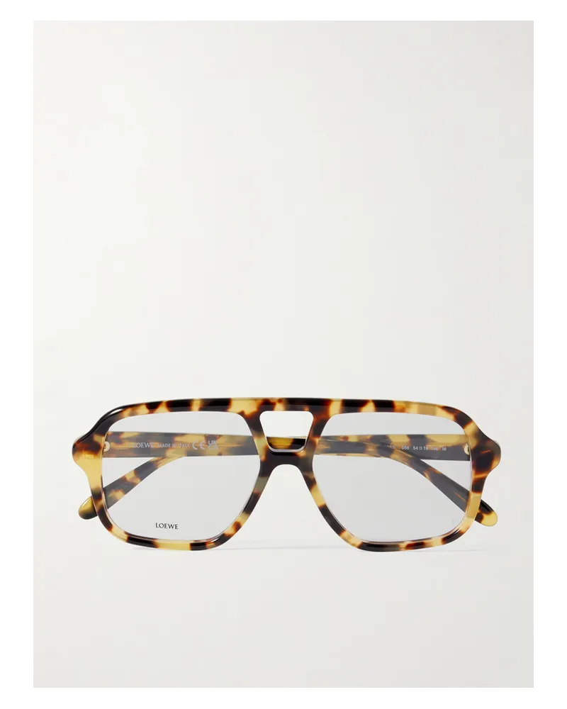 Loewe Pilotenbrille Aus Azetat In Hornoptik - Braun Braun