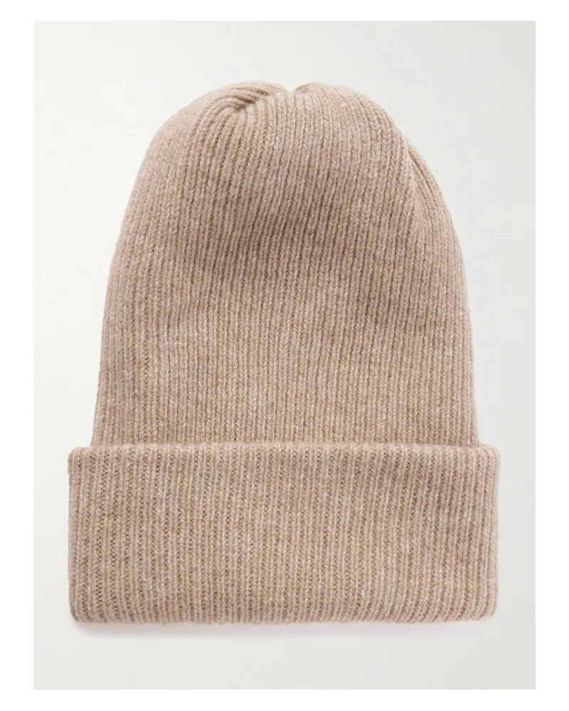 Suzie Kondi Bebe Beanie Aus Geripptem Kaschmir - Braun Braun