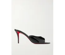 Miss Z 80 Mules Aus Lackleder - Schwarz