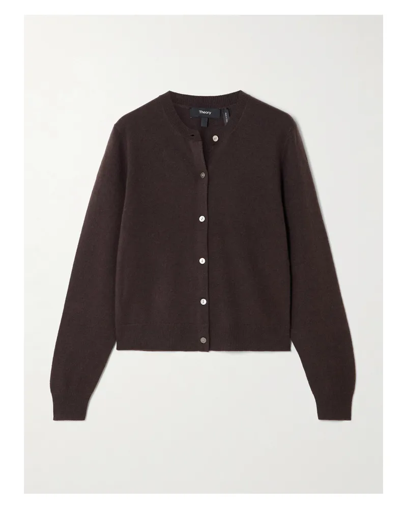 Theory Cardigan Aus Kaschmir - Braun Braun
