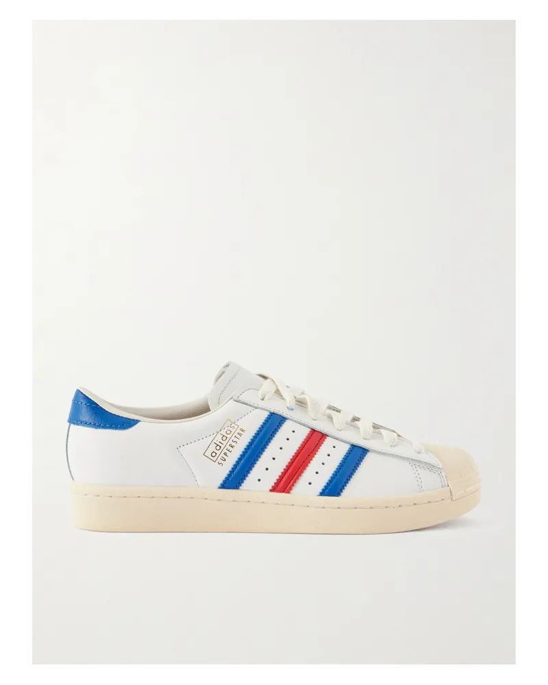 adidas Superstar Vintage Sneakers Aus Leder - Weiß Weiß