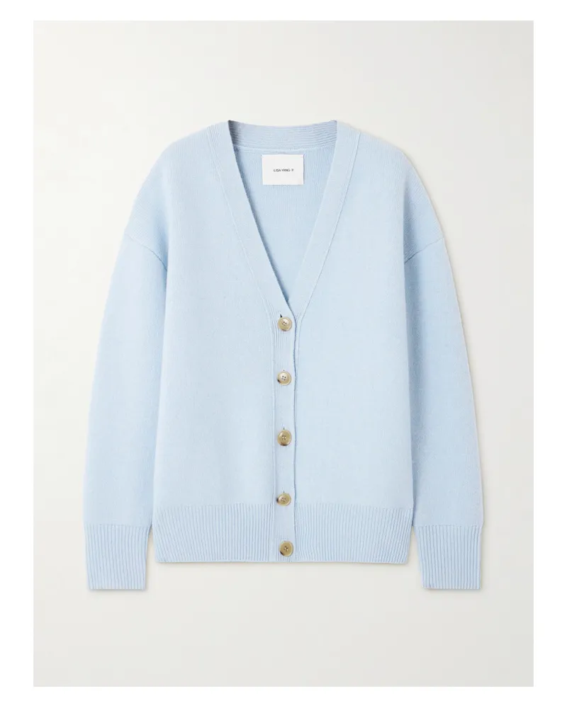 Lisa Yang Amery Cardigan Aus Kaschmir - Blau Blau