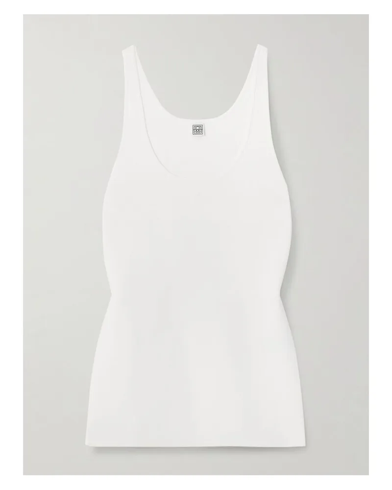 Totême Tanktop Aus Strick - Weiß Weiß