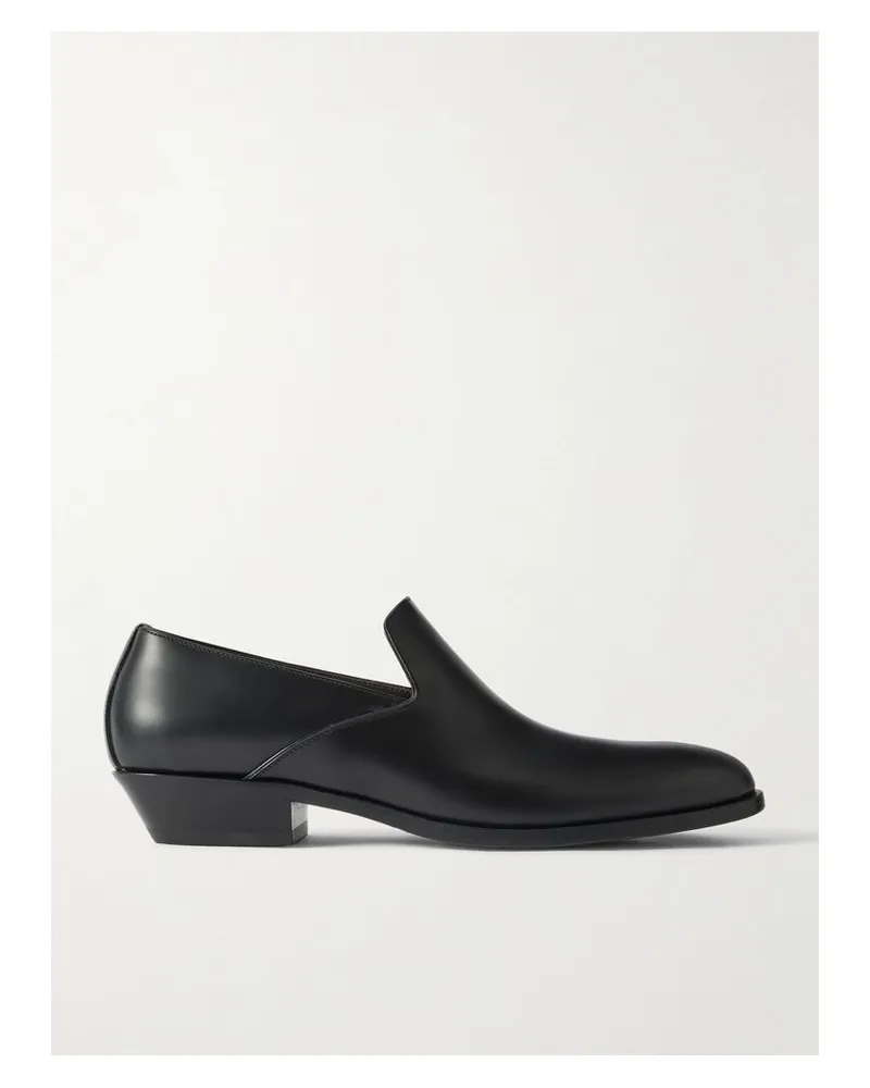 The Row Western Loafers Aus Leder - Schwarz Schwarz