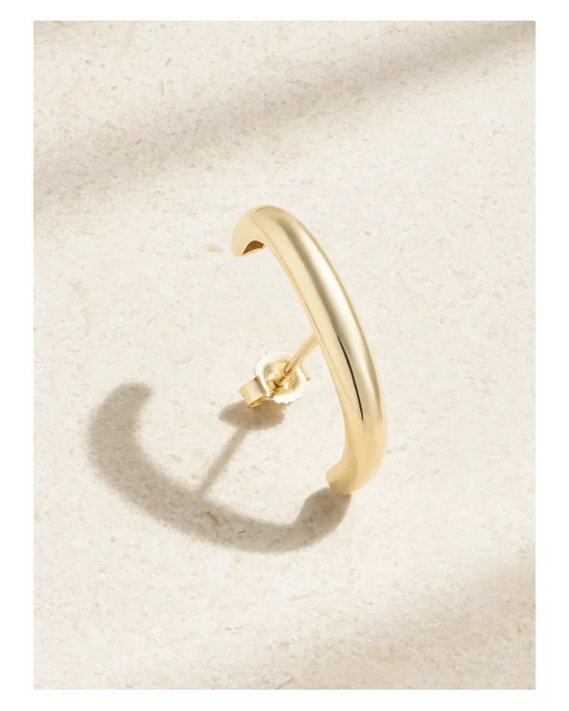 Stone & Strand Golden Glow Einzelner Ohrring Aus 14 Karat Gold Gold