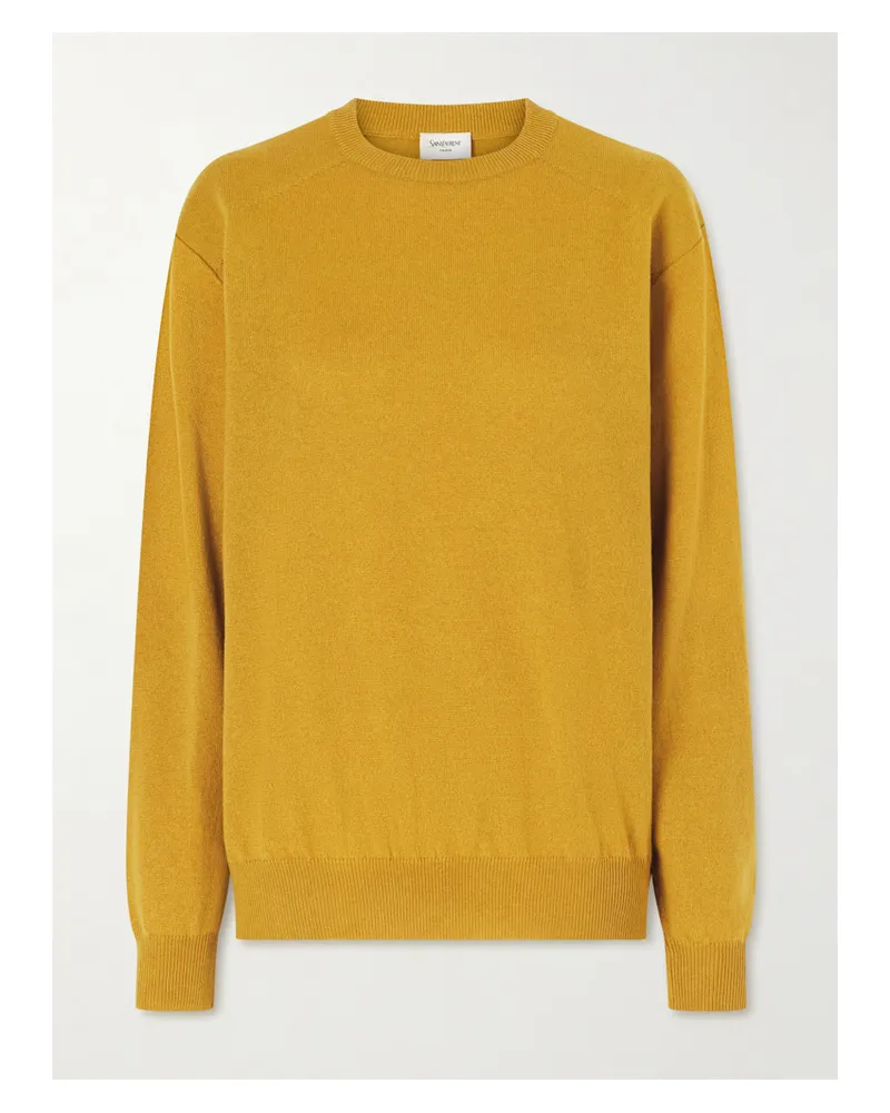 Saint Laurent Cashmere Sweater - Yellow Yellow