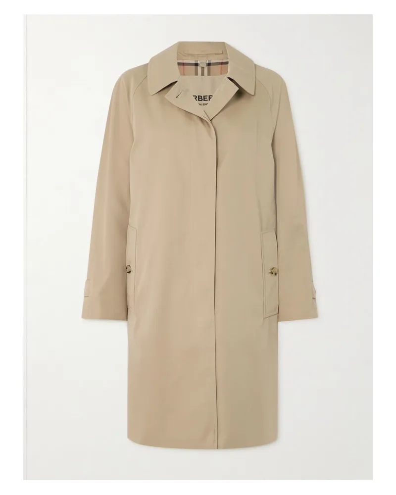 Burberry Camden Trenchcoat Aus Biobaumwollgabardine - Neutral Neutral