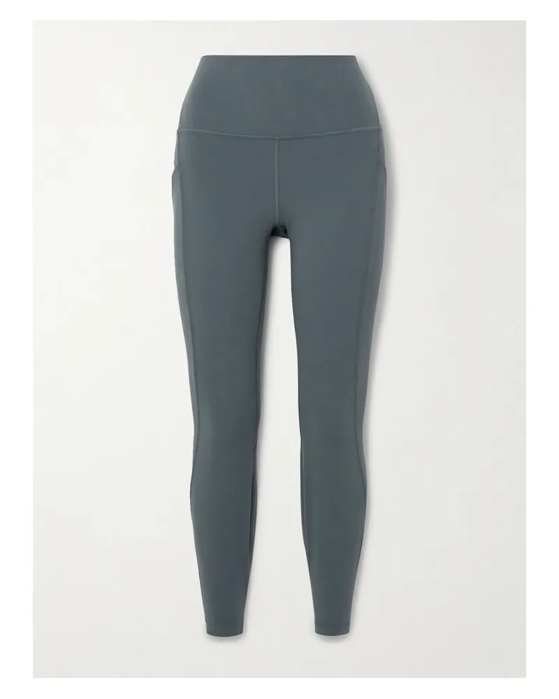 LULULEMON Align™ 63,5 Cm Hoch Sitzende Leggings Aus Nulu™-material - Grau Grau