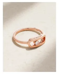 Messika Move Uno Ring aus 18 Karat  mit Diamant Roségold