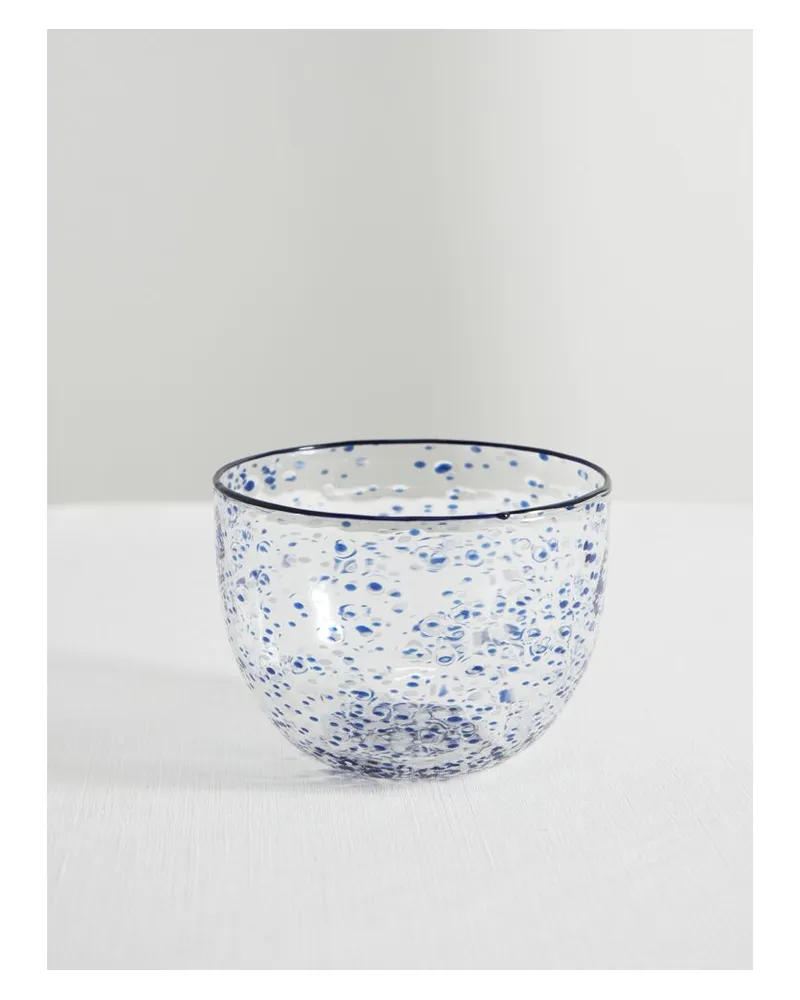Dolce & Gabbana Schale Aus Bemaltem Glas - Blau Blau