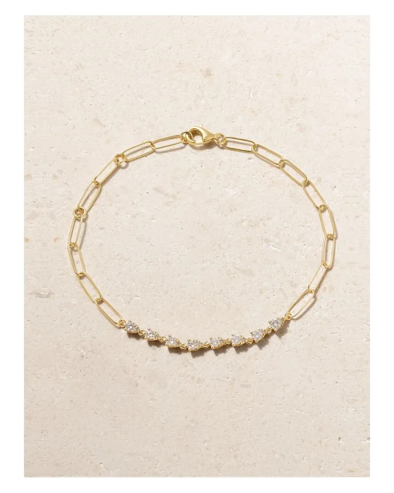 Stone & Strand Armband Aus 10 Karat Gold Mit Diamanten Gold