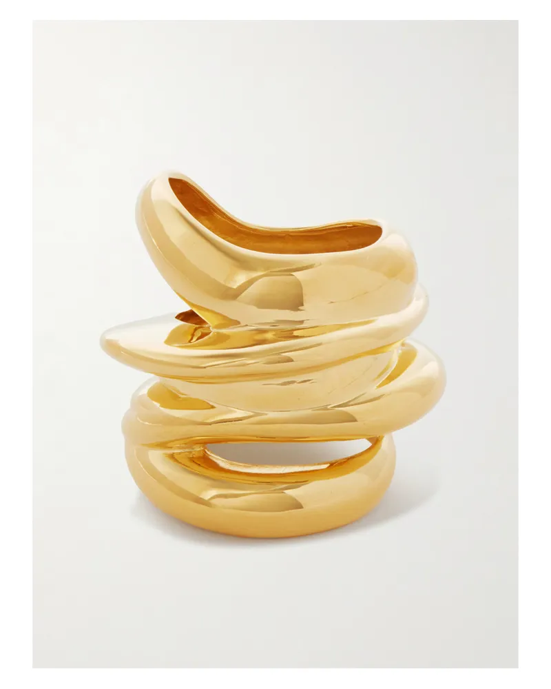 Completedworks Off World Vergoldeter Ring Gold