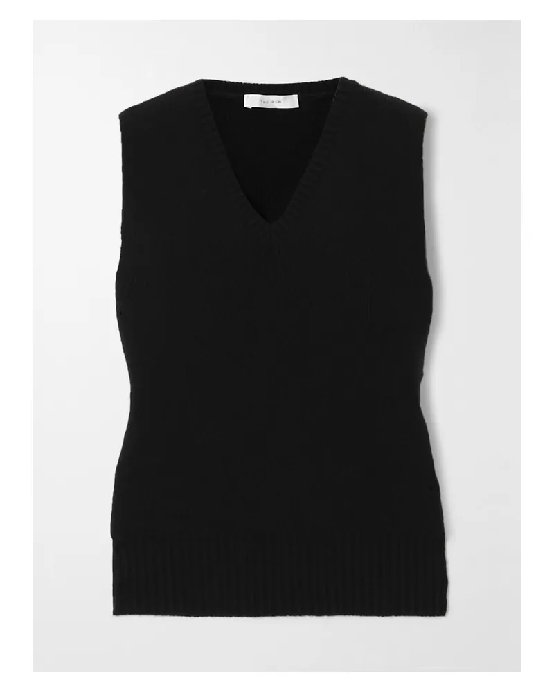 The Row Comi Pullunder Aus Einer Kaschmirmischung - Schwarz Schwarz