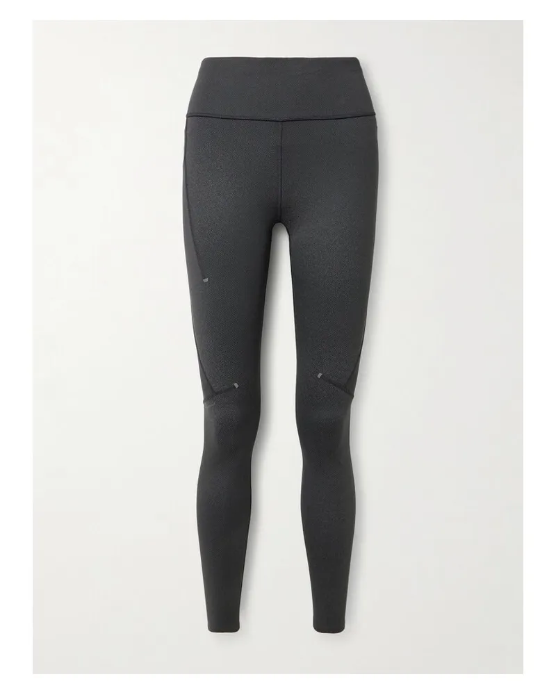 ON Performance Winter Leggings Aus Gebürstetem Stretch-material - Grau Grau