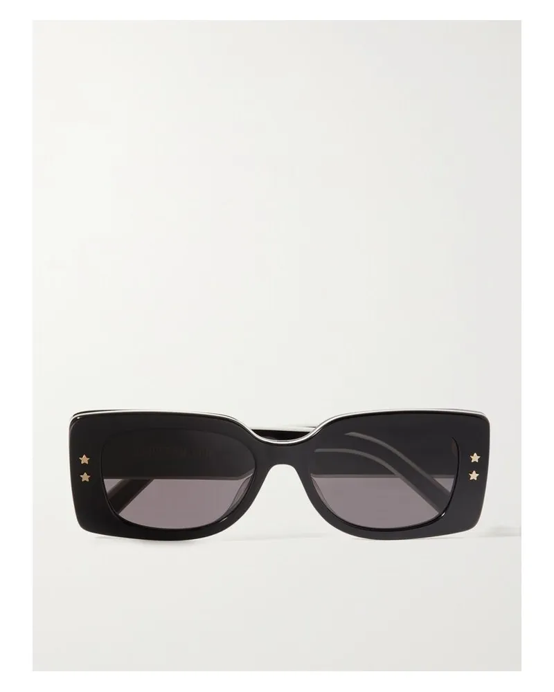 Dior Diorpacific S1u Sonnenbrille Mit Eckigem Rahmen Aus Azetat - Schwarz Schwarz