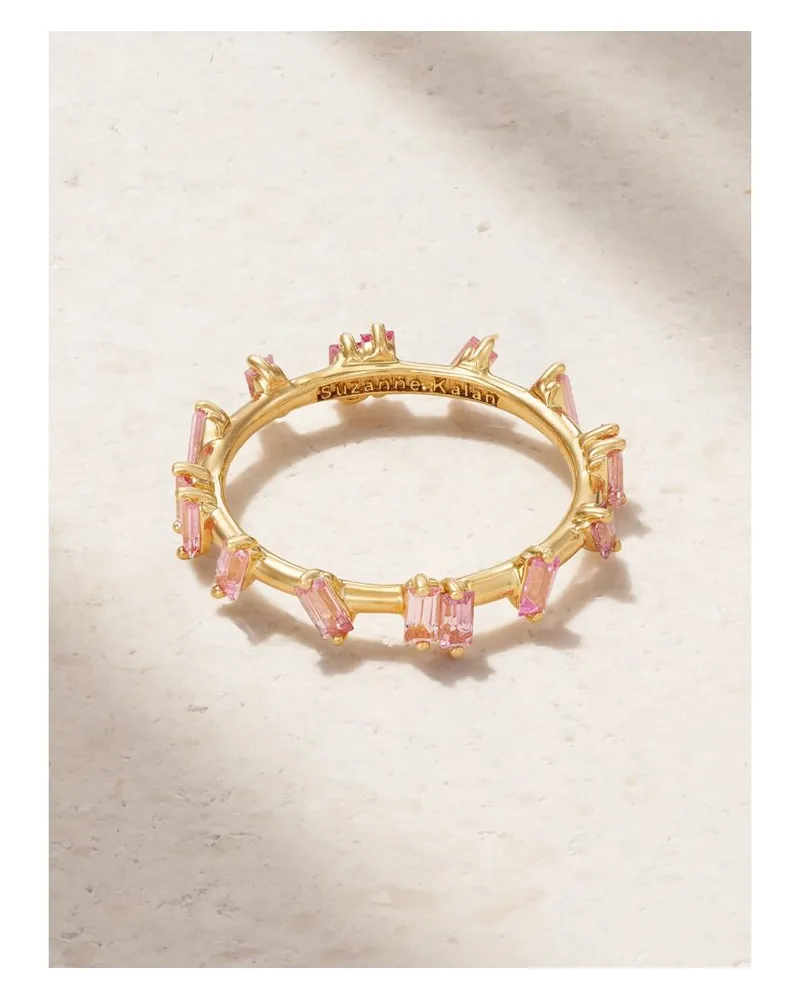Suzanne Kalan Ring Aus 18 Karat Gold Mit Saphiren Gold