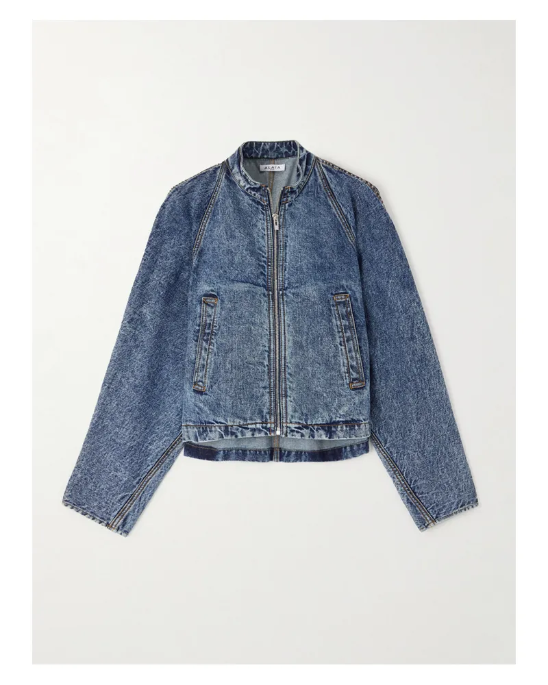 Alaïa Jeansjacke - Blau Blau