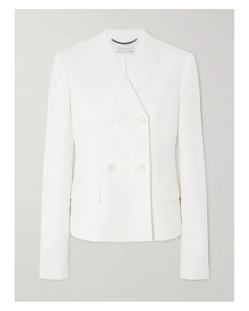 Stella McCartney Blazer Aus Wolle - Weiß Weiß
