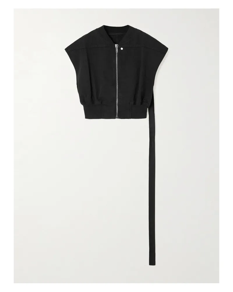 Rick Owens Babel Tatlin Bomberjacke Aus Baumwolle - Schwarz Schwarz