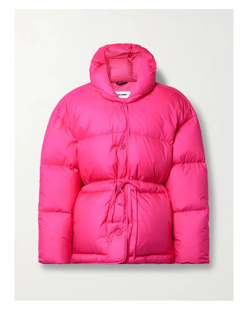 IENKI IENKI Michlin Daunenjacke Aus Gestepptem Ripstop Mit Kapuze - Pink Pink