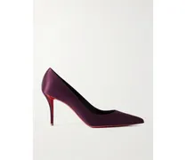 Apostropha 80 Pumps Aus Satin - Lila