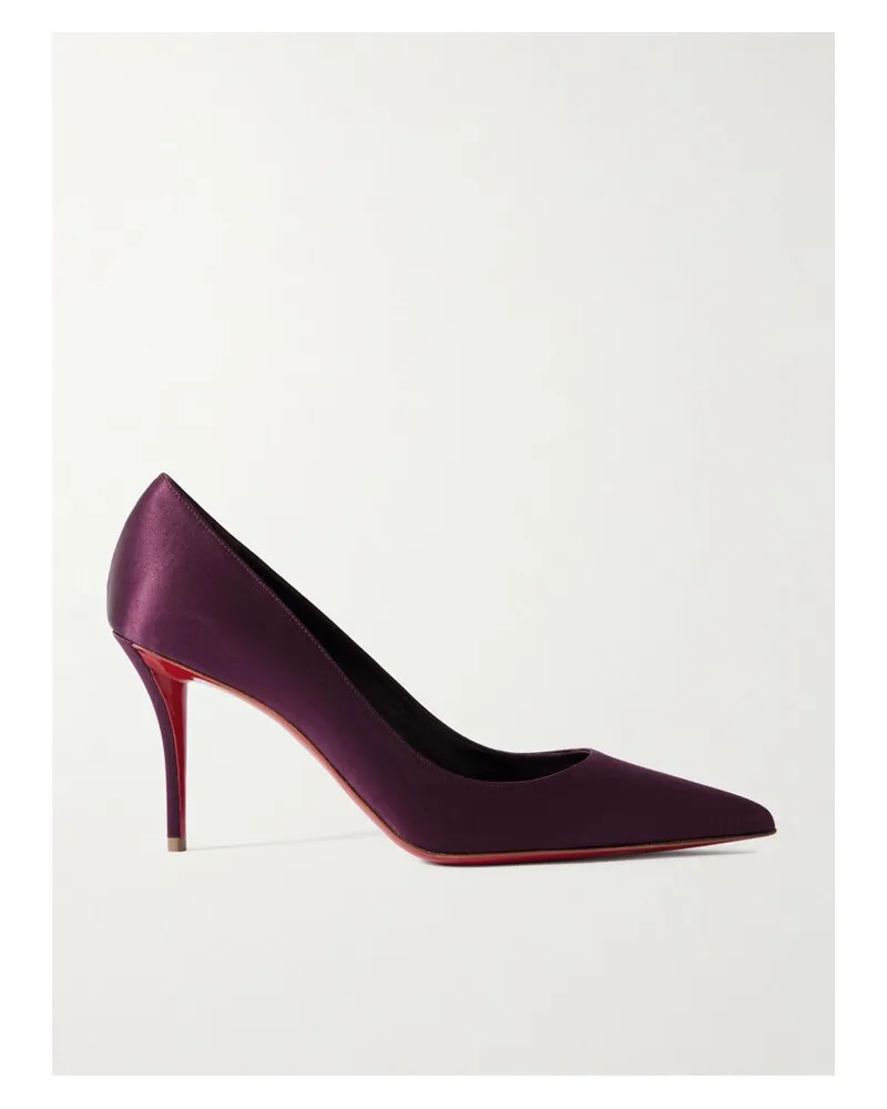 Christian Louboutin Apostropha 80 Pumps Aus Satin - Lila Lila
