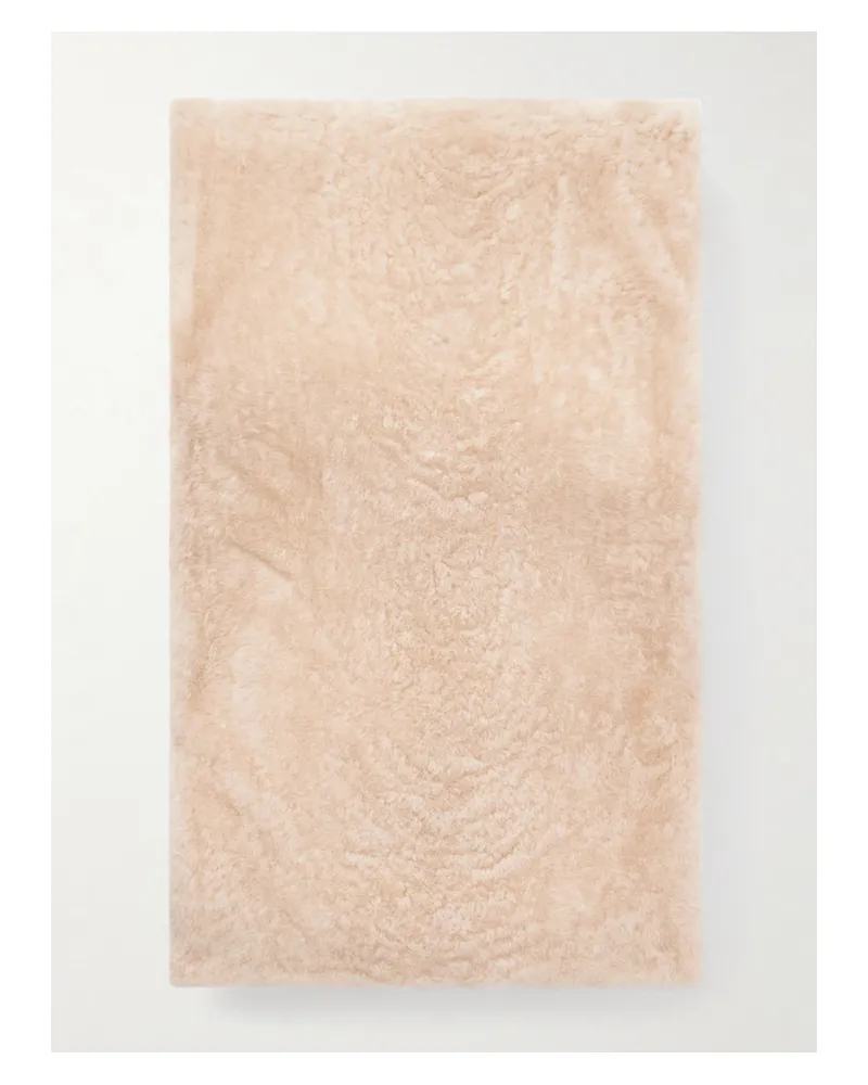 The Row Draven Schal Aus Shearling - Neutral Neutral