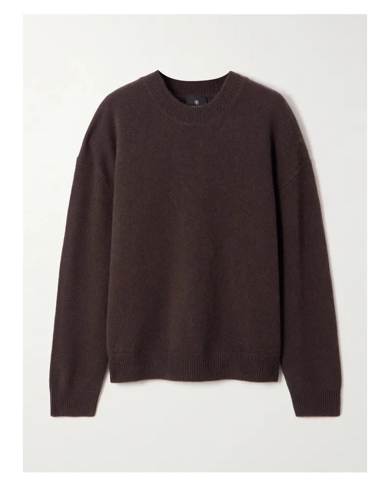 Anine Bing Lee Pullover Aus Kaschmir - Braun Braun