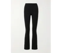 Airbrush Leggings Aus Stretch-jersey - Schwarz