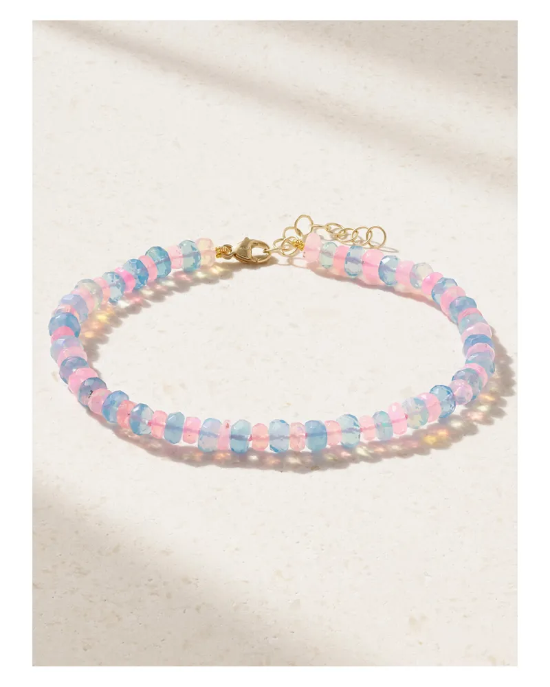 JIA JIA Soleil Armband Mit Opalen Und Details Aus Gold - Pink Pink