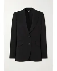 Stella McCartney Net Sustain Blazer aus Woll-twill Schwarz