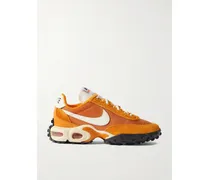 Air Max Waffle Sp Sneakers Aus Veloursleder Und Mesh Mit Nubukleder- Und Lederbesätzen - Orange