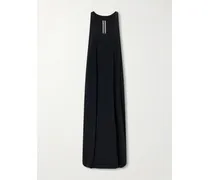 Tank Silk-blend Georgette Gown - Black