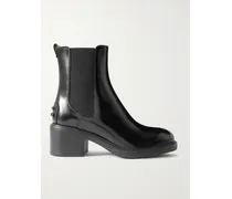 Gomma T60 Leather Chelsea Boots - Black