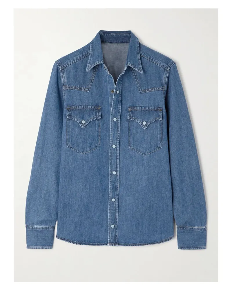 Fortela Jeanshemd - Blau Blau