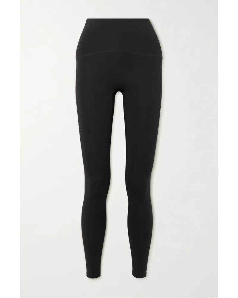 Spanx Booty Boost Active Hoch Sitzende Leggings aus Stretch-material Schwarz