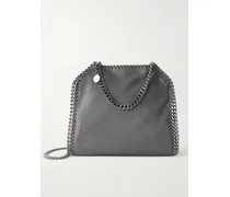 Falabella Mini Brushed Shoulder Bag - Gray