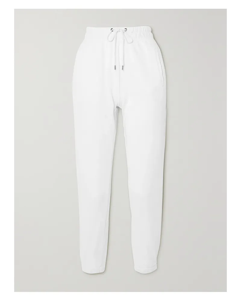 James Perse Jogginghose Aus Supima®-baumwoll-jersey - Weiß Weiß