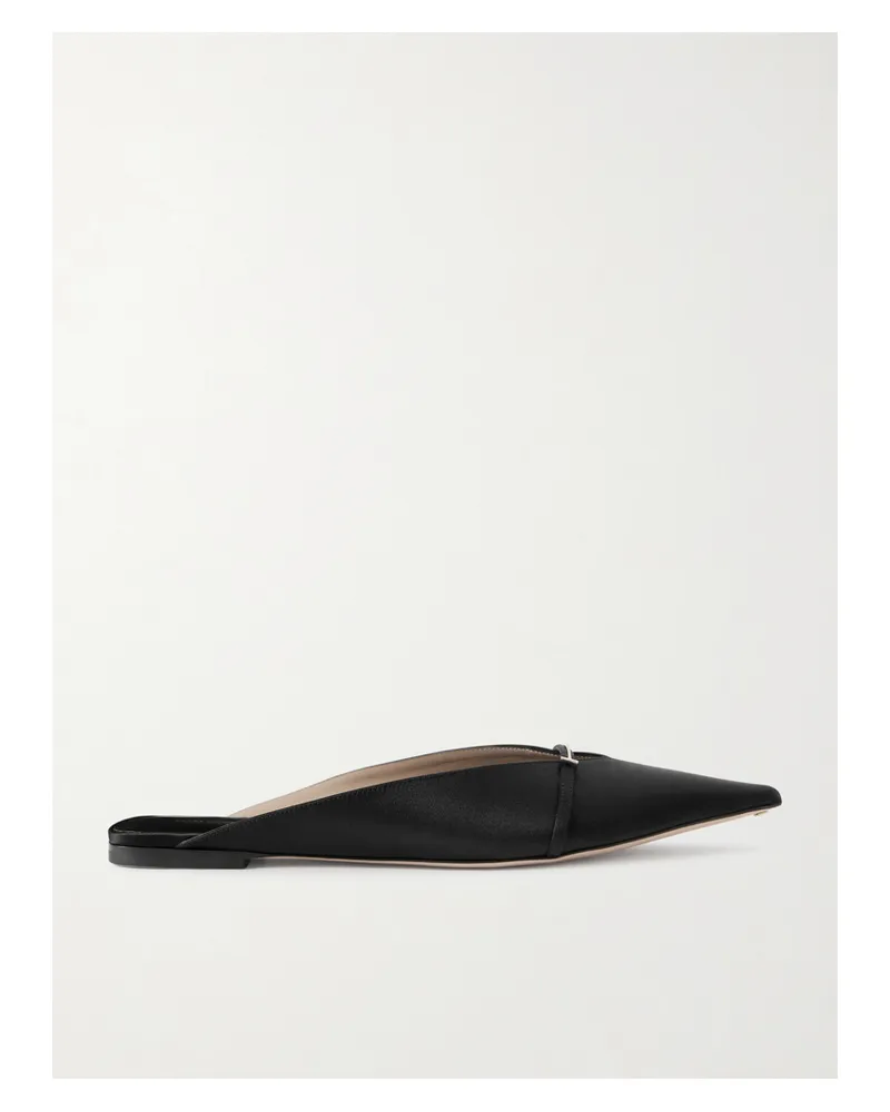 Tom Ford Slippers Aus Satin Mit Verzierungen - Schwarz Schwarz