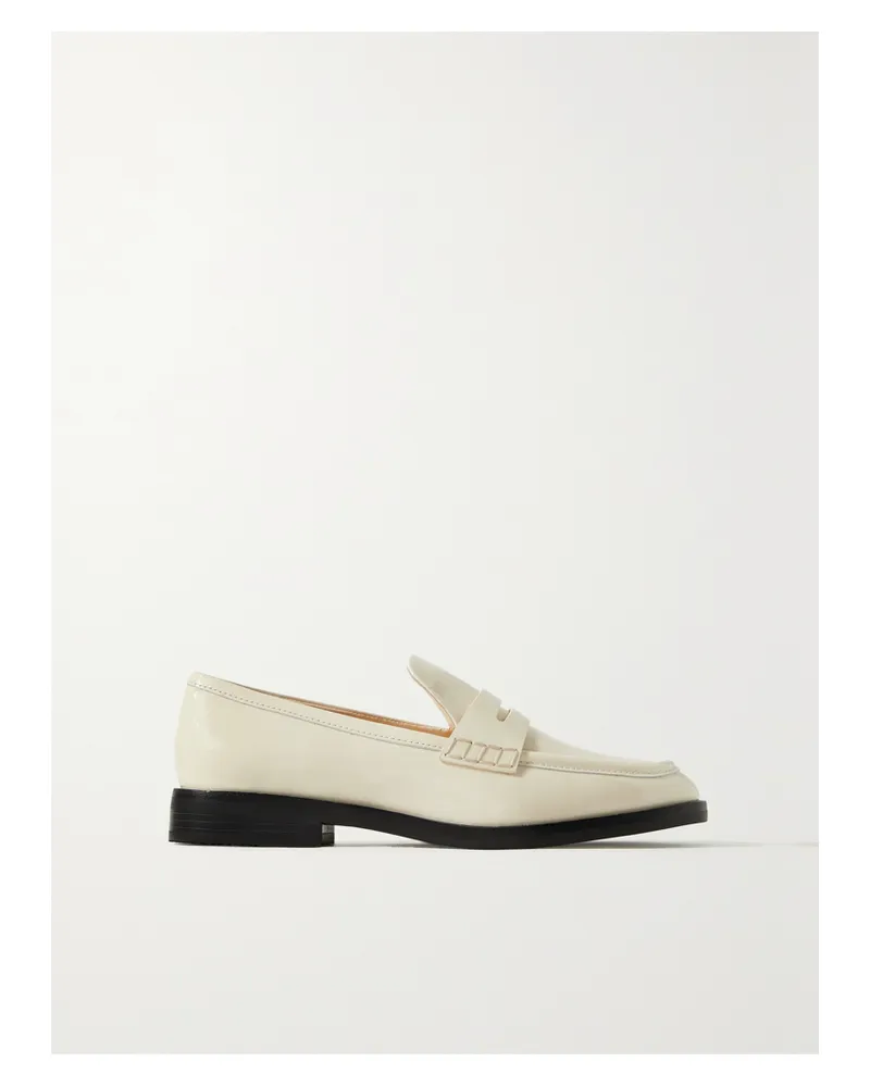 3.1 phillip lim Alexa Loafers Aus Lackleder - Creme Creme