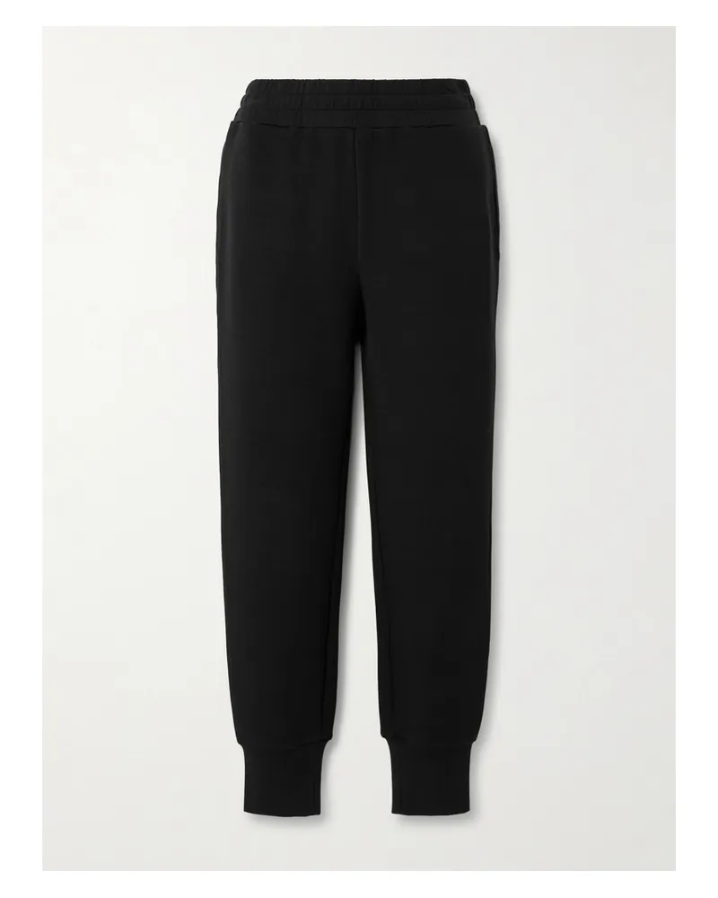 Varley The Slim Cuff Jogginghose Aus Stretch-jersey - Schwarz Schwarz