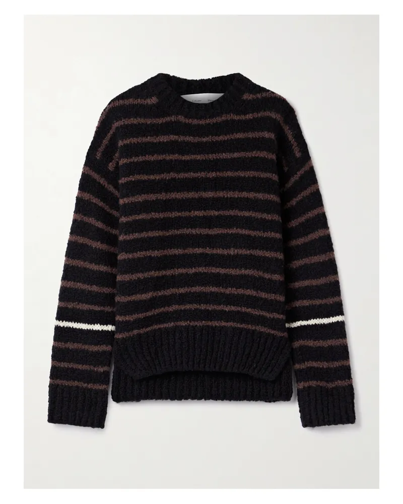 Proenza Schouler Leonie Pullover Aus Wolle Mit Streifen - Schwarz Schwarz