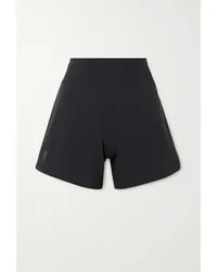 ON Running Net Sustain Mehrlagige Shorts aus Recyceltem Stretch-shell Schwarz