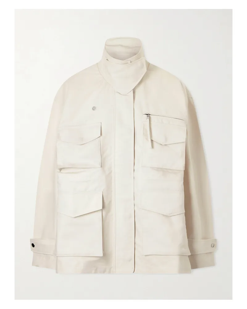 AGOLDE Aubrey Cotton Jacket - White White