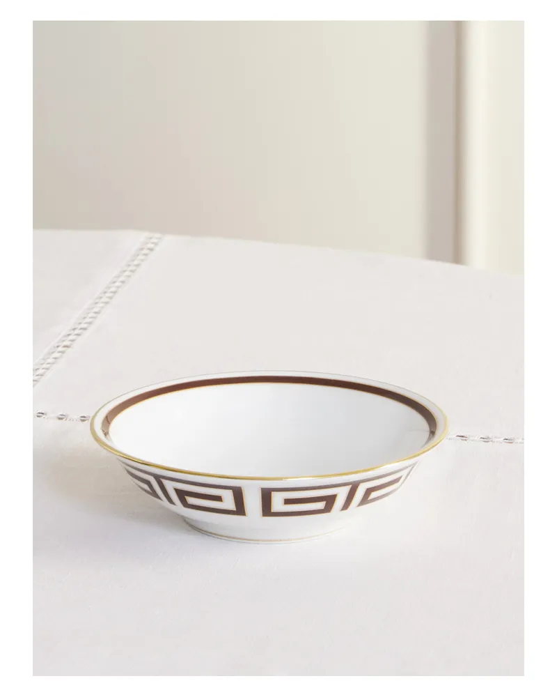 Ginori 1735 Gio Ponti Labirinto Porcelain Bowl - White White